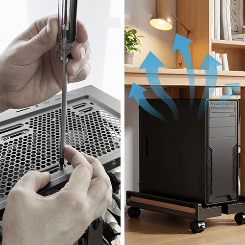 CPUBase – Soporte Moderno para Torre de Computadora