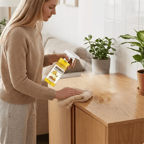 BeeLustre – Bienenwachs-Bodenpflegespray