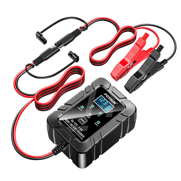 AutoSense – Intelligentes 6V/12V-Ladegerät mit Spannungserkennung
