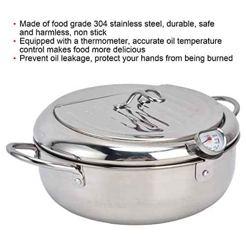 CookForge – Sistema de sartén y rejilla de control de aceite de acero inoxidable de primera calidad