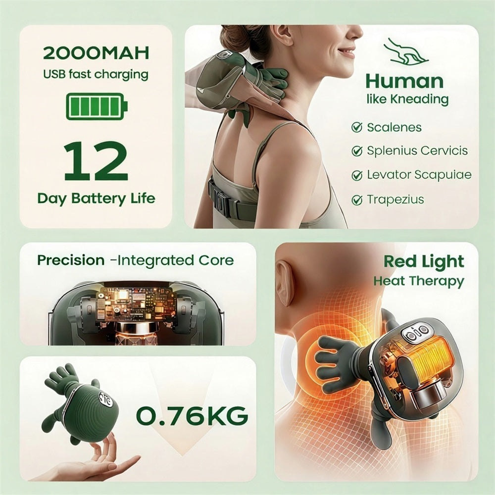 Handiva™ - Real Hands Neck & Shoulder Massager