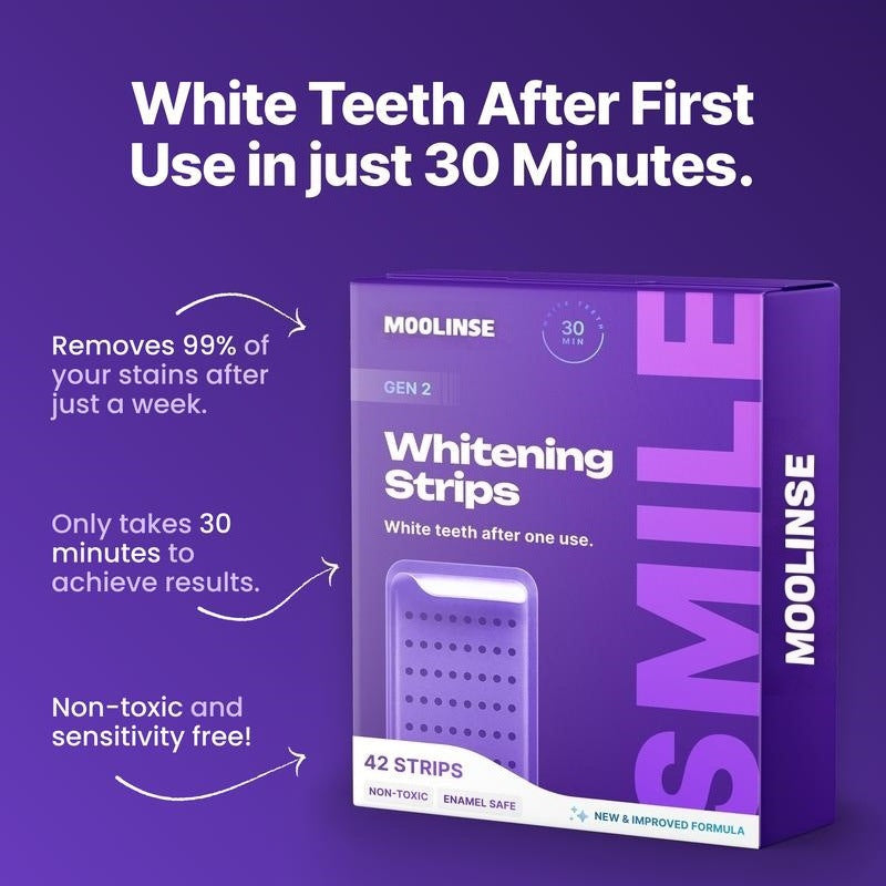 TitanWhite – Stain V34 Treatment Whitening-Streifen