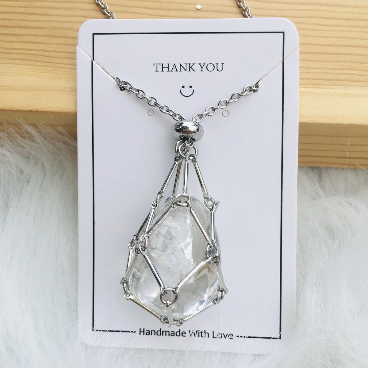 SoulBound - Collar de cristal curativo natural