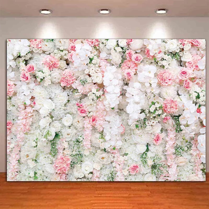 GardenCharm – Fondo de fiesta con celosía Woodland