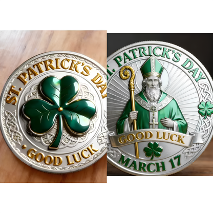 EmeraldLegacy - Moneda Coleccionable del Día de San Patricio