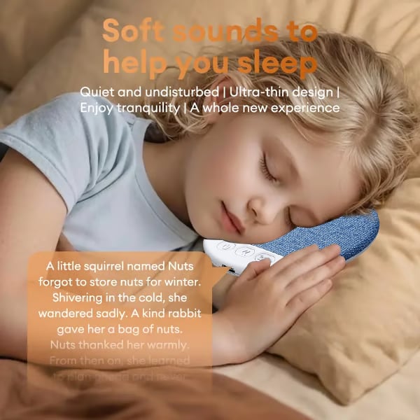 SilentBeats - Compañero de sueño Bluetooth para noches tranquilas