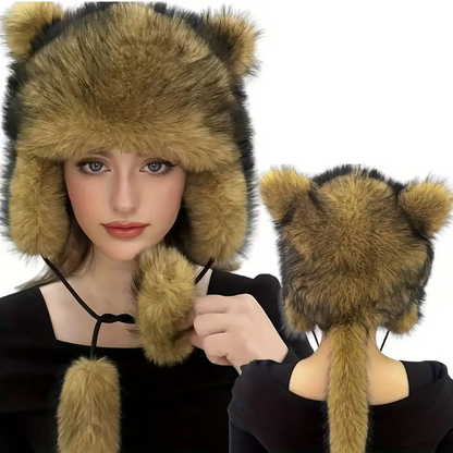 ArtiFur Elite – Premium handgefertigte Wintermütze