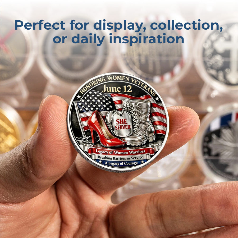 Moneda conmemorativa ValorHer Legacy