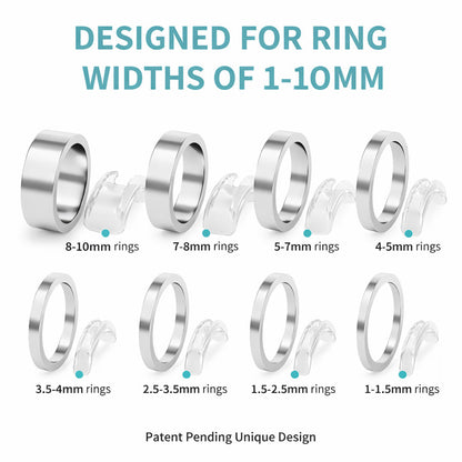 RingTight – Juego de ajustadores de anillos cómodos