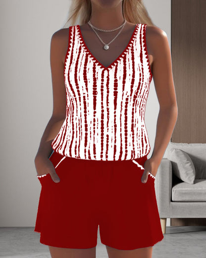 CoastalEase Tankini – Urlaubsschwimmbekleidung
