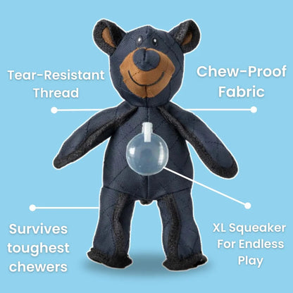 ToughPaws – Juguete para perros irrompible y resistente Unbreaka-Bear