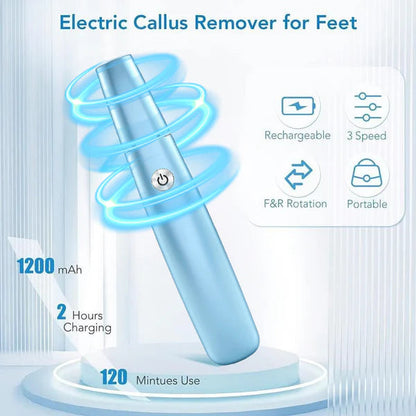 SoleSmooth - Removedor Eléctrico de Callos para Pies