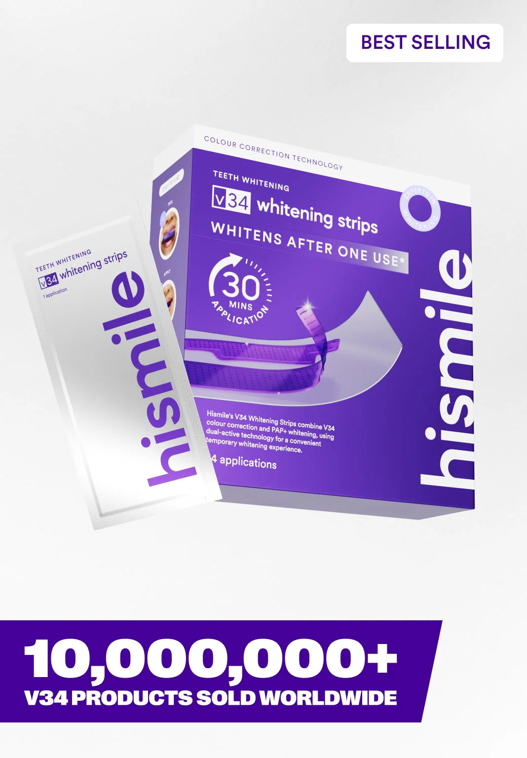 TitanWhite – Stain V34 Treatment Whitening-Streifen