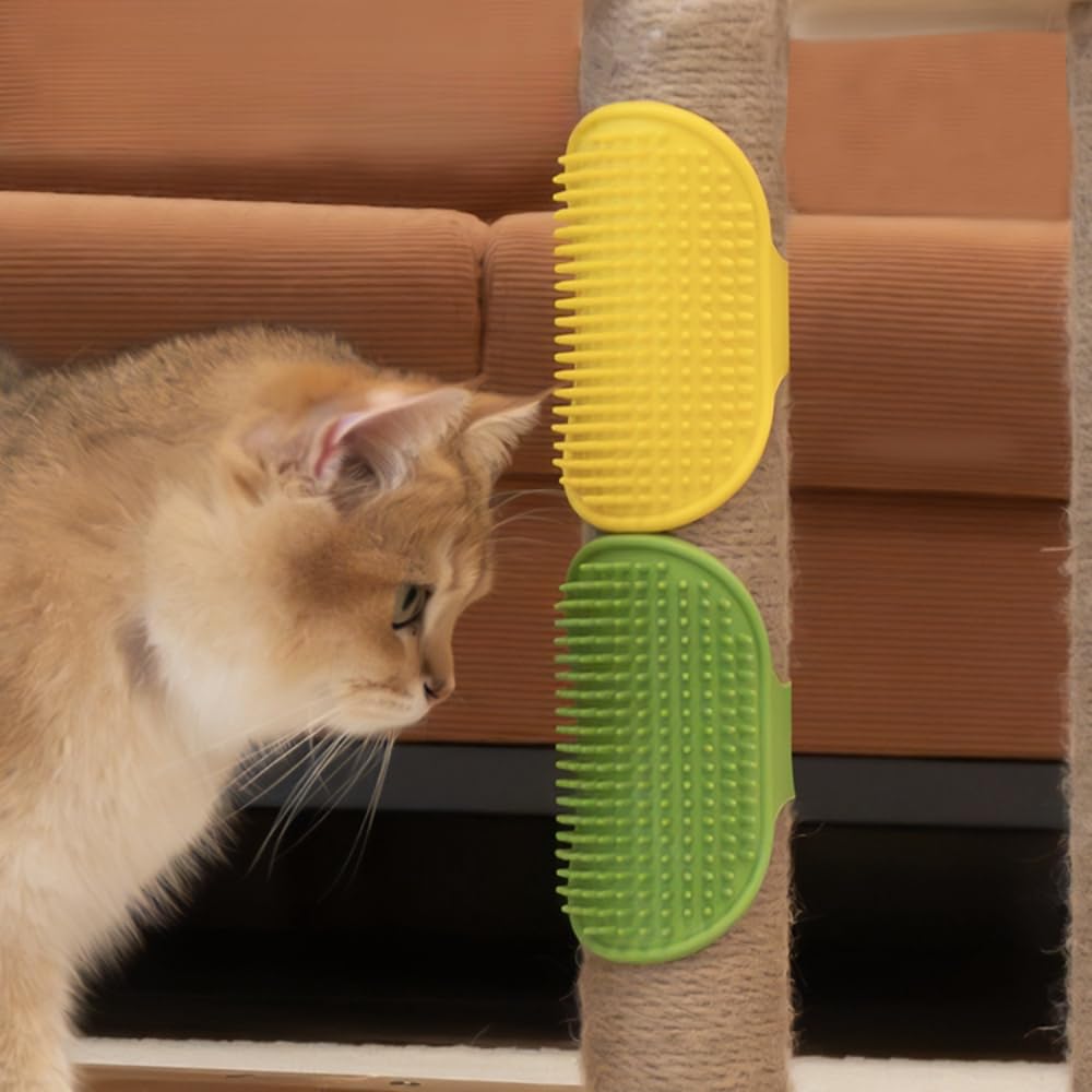 ScratchGroom – Almohadilla de correa multiusos para el aseo de mascotas