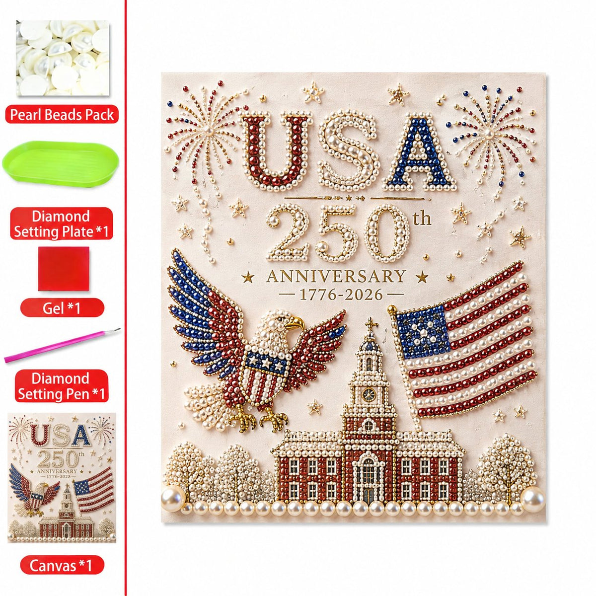 PatriotPearl – Obra Maestra Artesanal de Aniversario