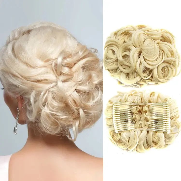 CurlNest – Moño Despeinado para un Estilo Chic Diario