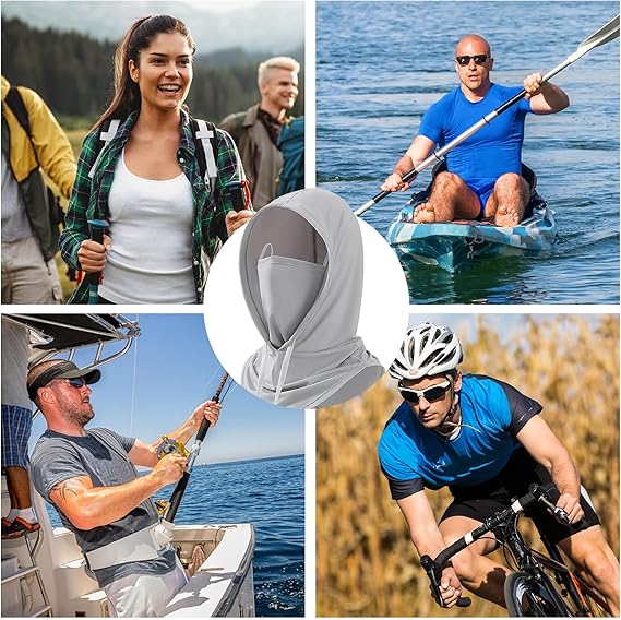 FrostGuard – Unisex Kühlende UV-Schutz-Sturmhaube