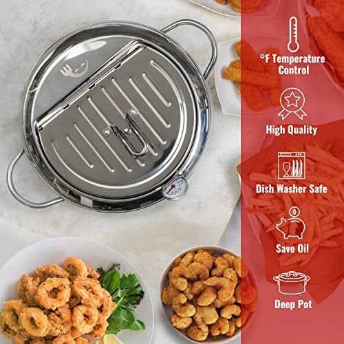 CookForge – Sistema de sartén y rejilla de control de aceite de acero inoxidable de primera calidad