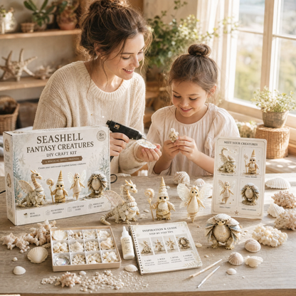 Shellora – Kit de manualidades creativo de conchas marinas