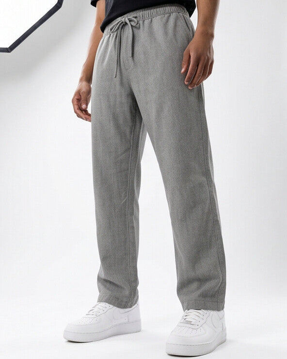FlowEase — Pantalones Anchos con Cordón Elástico