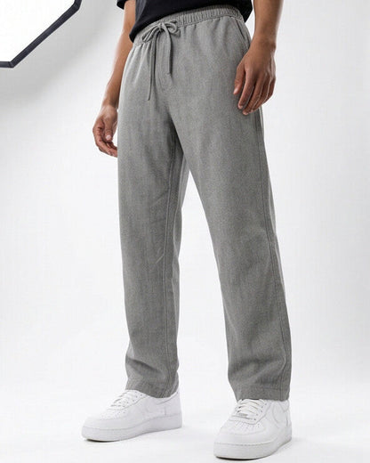 FlowEase — Pantalones Anchos con Cordón Elástico