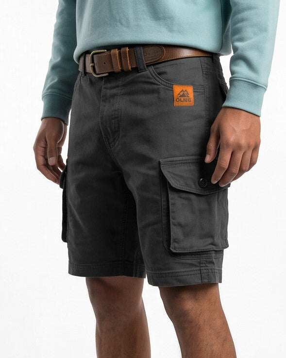 Trailmark — Pantalones cortos cargo de sarga reforzada