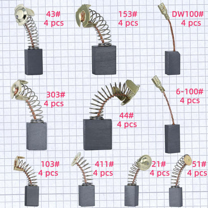 VoltBrush – Universelles Motorkohlen-Set (40-teilig)
