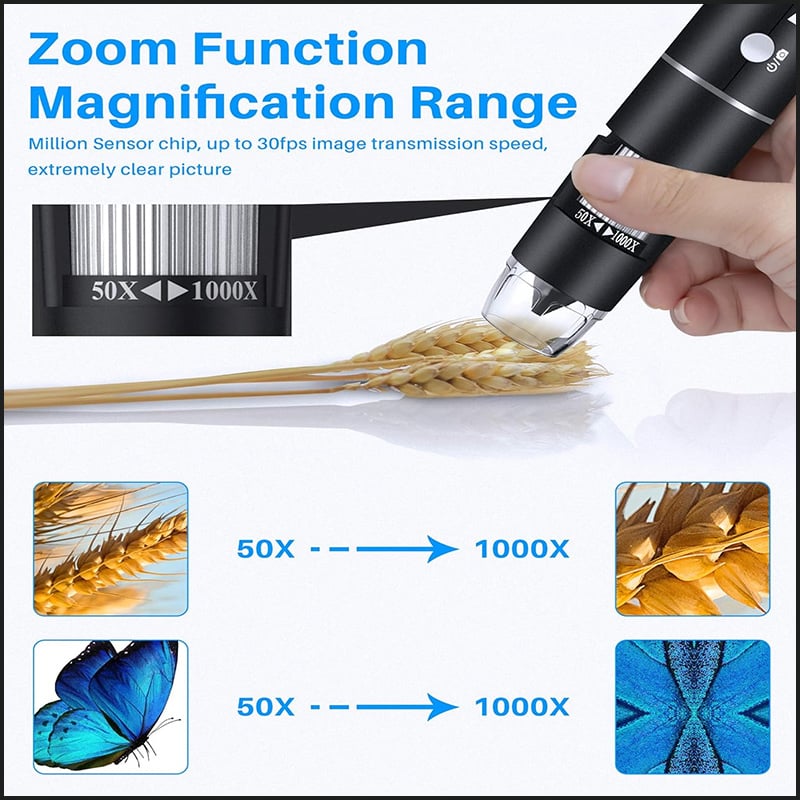 MicroZoom Pro – Microscopio digital HD