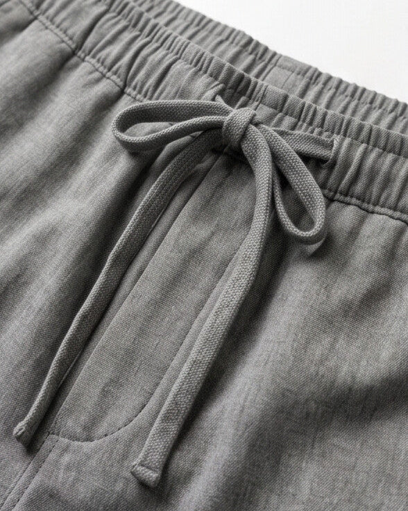 FlowEase — Pantalones Anchos con Cordón Elástico
