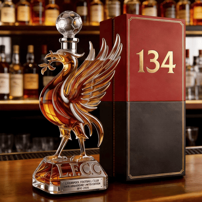 SpiritHonor – Decantador de whisky de cristal para aniversario