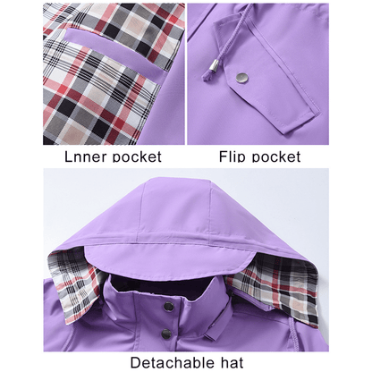 Rainelle – Chaqueta cortavientos con capucha