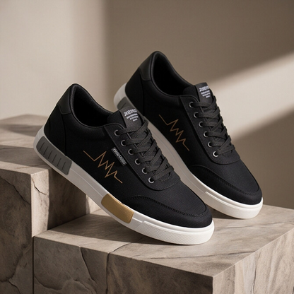 Pulseway — Canvas Sneaker mit Herzschlag-Detail