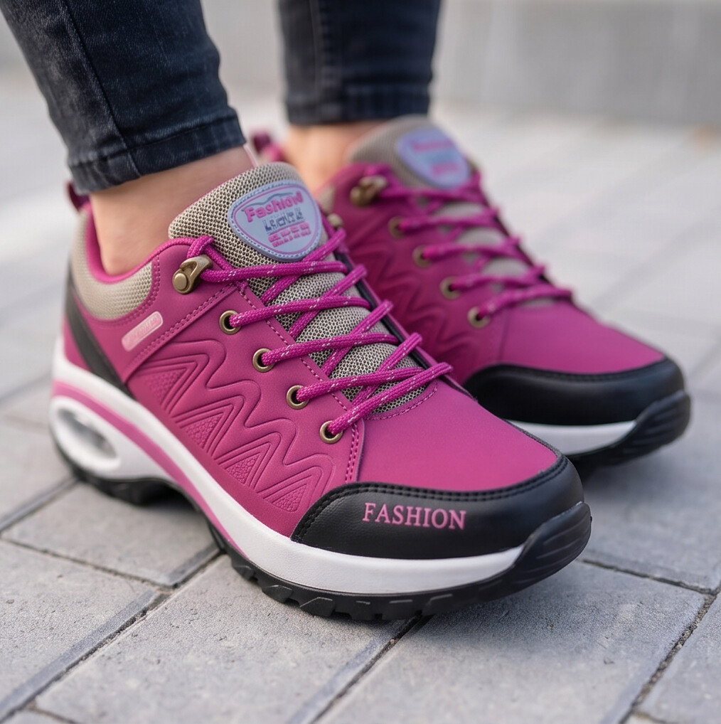 Waveline — Zapatilla con Plataforma y Cámara de Aire Visible