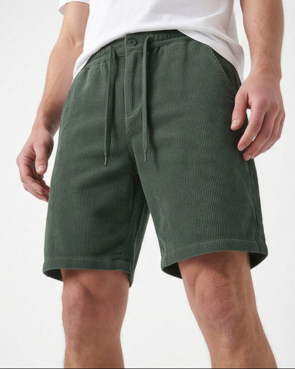 Ridgeline — Pantalones cortos cargo de pana para hombre