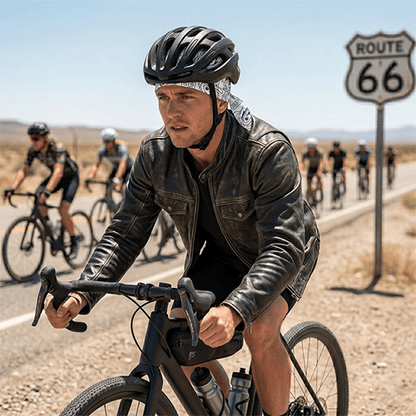 Elastische Radsport-Kappe