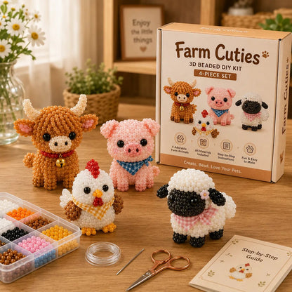 BeadCraft Mini – DIY-Set für winzige 3D-Perlentiere