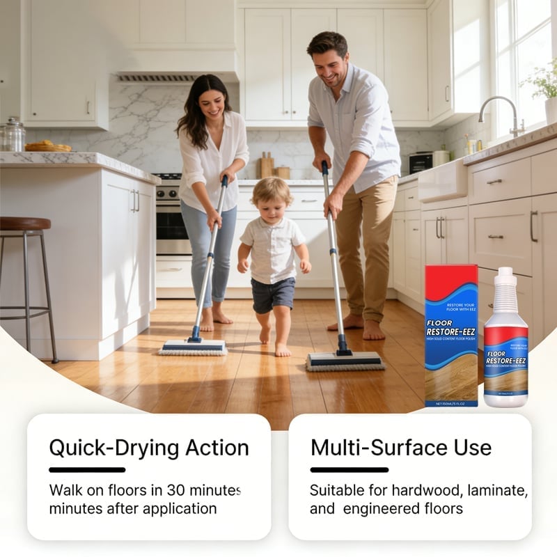 FloorFresh Pro – Agente de recubrimiento para restauración de pisos