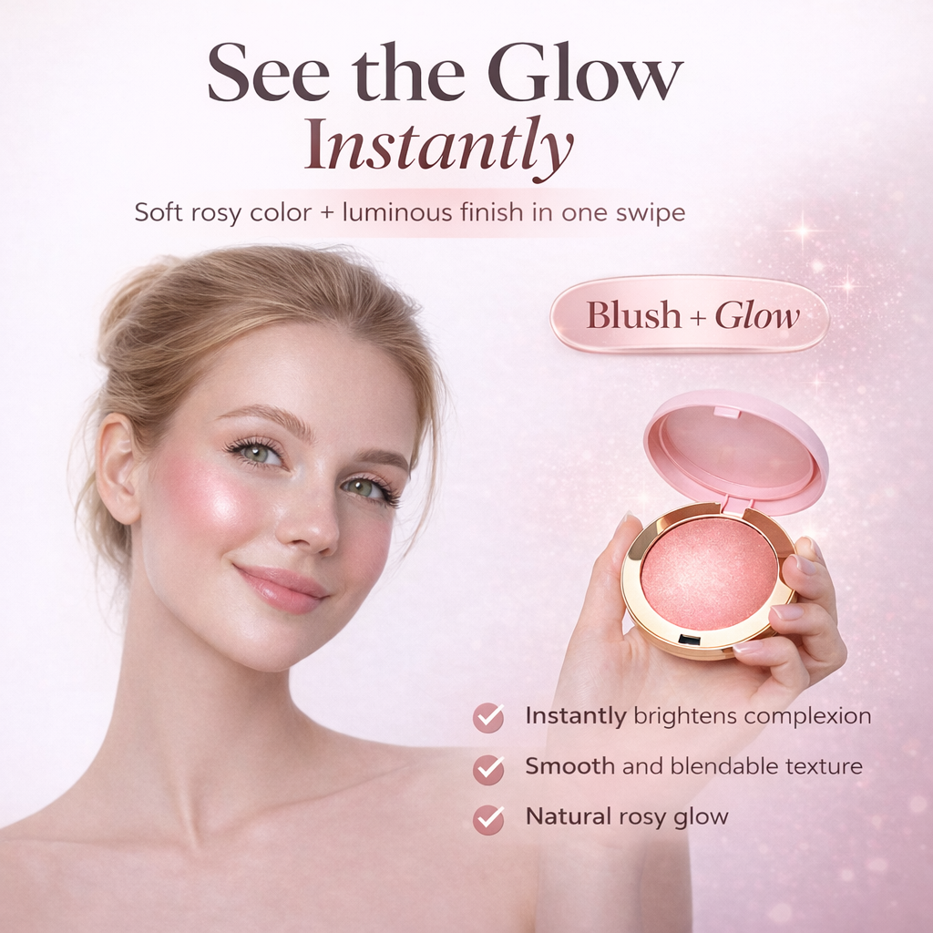 DewLuxe - Cheek Dewlight Highlighter-Rouge