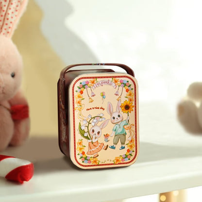 HopCharm – Llavero de peluche con conejito adorable