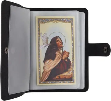 FaithKeeper – Hülle für Heiligenbilder aus echtem Leder