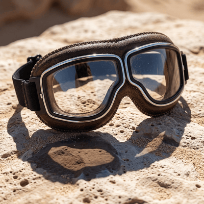 RetroRide – Gafas OTG para motocicleta estilo vintage