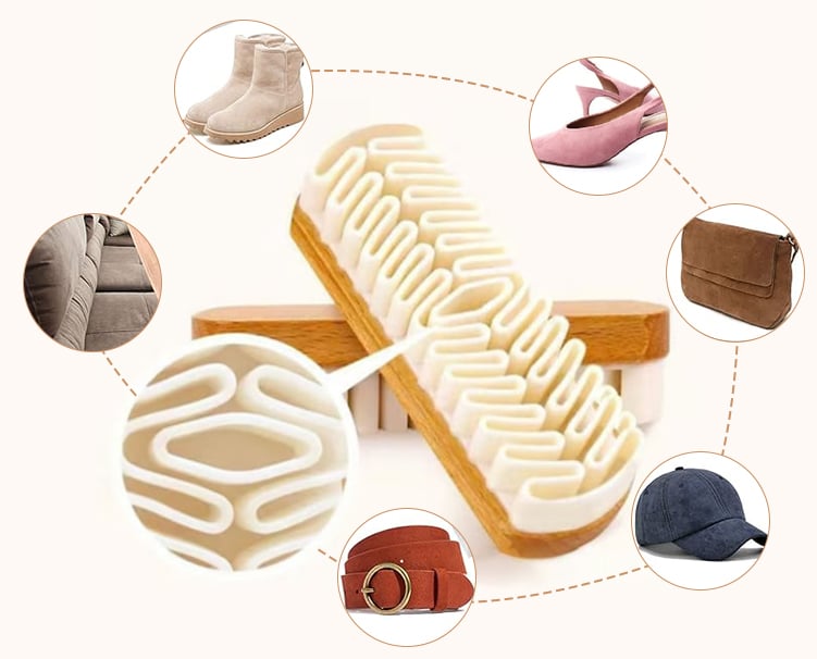 SoleScrub – Cepillo Duradero de Goma para Zapatos