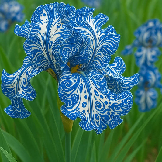 BloomAura – Iris barbada alta exótica
