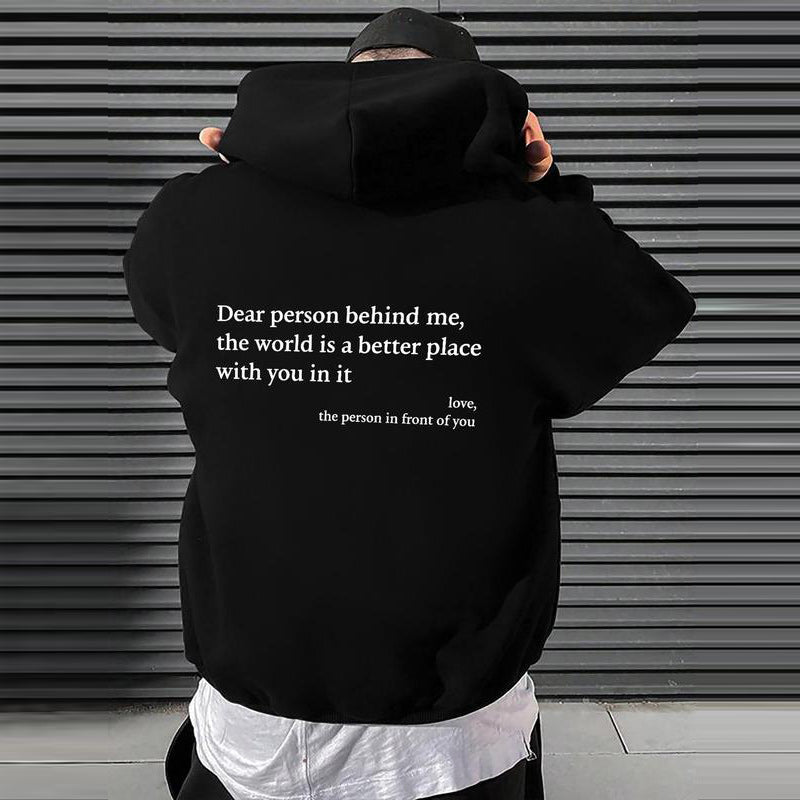 Sudadera WarmWords: bondad que puedes vestir