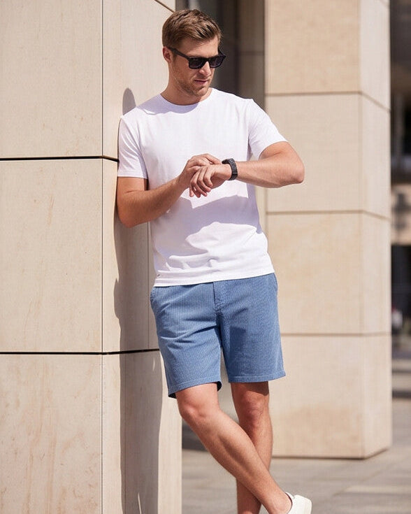Ridgeline — Pantalones cortos cargo de pana para hombre