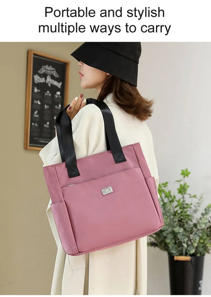 UrbanTote – Bolso de hombro de gran capacidad con múltiples bolsillos