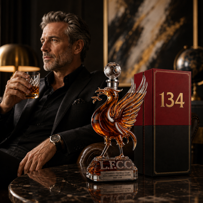 SpiritHonor – Decantador de whisky de cristal para aniversario