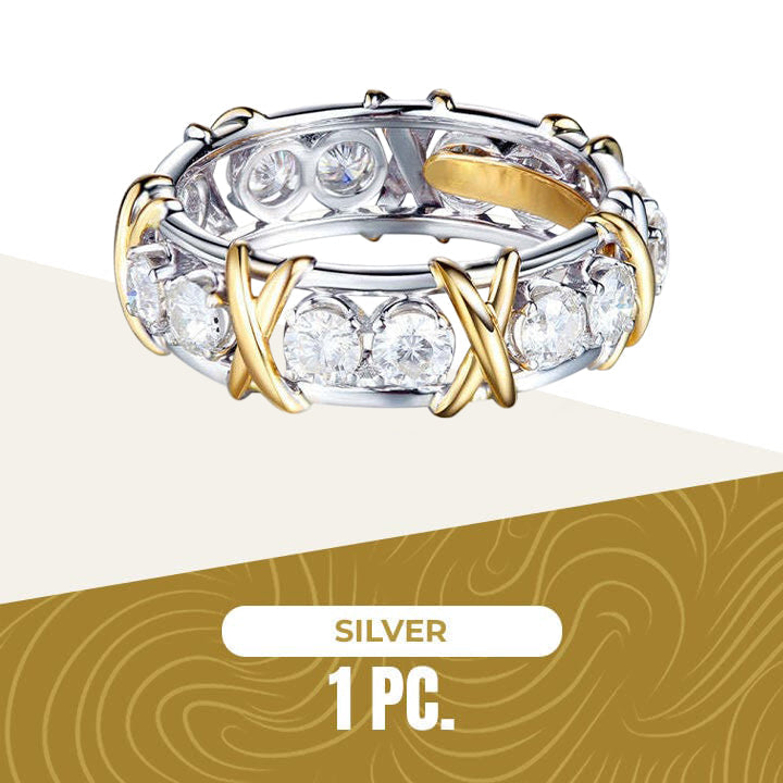 Moissanova – Anillo de Diamantes de Moissanita Magnetología