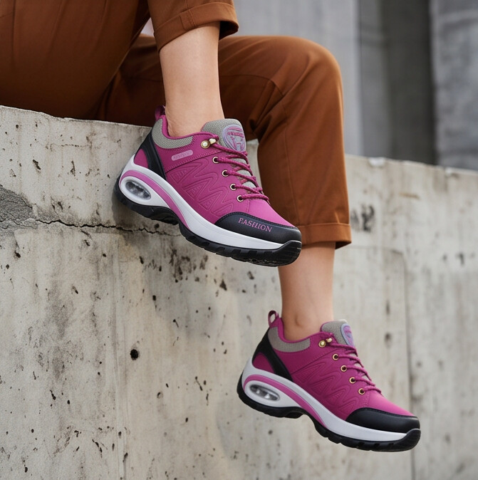 Waveline — Zapatilla con Plataforma y Cámara de Aire Visible