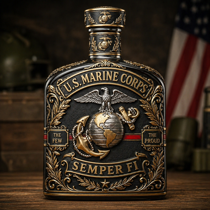 BattleGlory – Botella de colección del Cuerpo de Marines de los EE. UU.